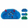Pouch Back2Fun, reversibil, Monster albastru verde