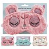 Masca pentru somn Back2Fun, 20 x 14 cm, Fluffy