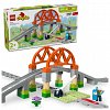 LEGO DUPLO - Set de extindere Pod cu sine de cale ferata 10426