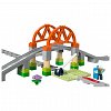 LEGO DUPLO - Set de extindere Pod cu sine de cale ferata 10426