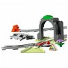 LEGO DUPLO - Set de extindere Tunel cu sine de cale ferata 10425