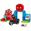 LEGO DUPLO - Aventura pe motocicleta a lui Spin 10424