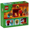 LEGO Minecraft - Batalie deasupra lavei in Nether 21266