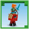 LEGO Minecraft - Batalie deasupra lavei in Nether 21266