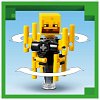 LEGO Minecraft - Batalie deasupra lavei in Nether 21266