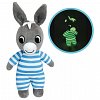 Jucarie plus Jemini, 25 cm, Magarusul Trotro Luminou, fosforescent