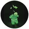 Jucarie plus Jemini, 25 cm, Magarusul Trotro Luminou, fosforescent