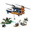LEGO City - Elicopterul unui explorator al junglei la tabara de baza 60437