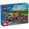 LEGO City - Camioneta de tractare si masina sport 60435