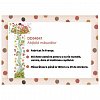 Abtibilduri masuratoare Gradina inflorita, 160 cm, Djeco