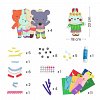 Set creativ colaje Micii prieteni, 3-6 ani, Djeco