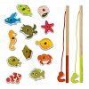 Joc magnetic de pescuit Fishing tropic, 2 ani, Djeco