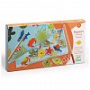 Joc magnetic de pescuit Fishing tropic, 2 ani, Djeco