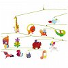 Decoratiune camera copil Mobile Animale vesele, 100 x 60 cm, Djeco