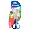 Foarfeca Pelikan, 12.7 cm, varf rotund, pentru dreptaci, diverse culori
