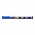 Marker permanent Stabilo Mark-4-all 651 F, varf rotund, 1.5 - 2.5 mm, albastru