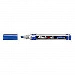 Marker permanent Stabilo Mark-4-all 651 F, varf rotund, 1.5 - 2.5 mm, albastru