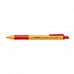 Pix Stabilo Pointball M, cu mecanism, 0.5 mm, rosu