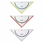 Echer geometrie Herlitz my.pen, 16cm, cu raportor, plastic