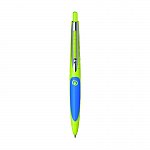 Pix cu gel My.Pen, corp lemon-albastru intens