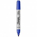 Marker perm. Sharpie Metal, albastru