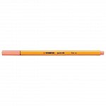 Liner Stabilo Point 88, 0.4mm, portocaliu apricot