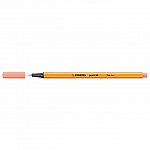Liner Stabilo Point 88, 0.4mm, portocaliu apricot