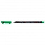 Marker permanent Stabilo OHPen universal M, 1.0 mm, verde