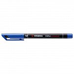 Marker permanent Stabilo OHPen universal M, 1.0 mm, albastru