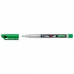 Marker permanent Stabilo Write-4-all F, 0.7 mm, verde