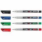 Marker permanent Stabilo Write-4-all S, 0.4 mm, verde