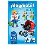 Playmobil City Life - Carucior cu gemeni