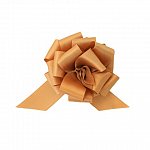 Funda pentru cadouri autoformare, satin, 2.5cm, crem