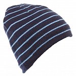 Caciula cu Casti Kit Blue Stripe, jack 3.5 mm, albastru