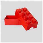 Cutie pentru sandwich LEGO 2x4, rosu