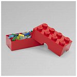 Cutie pentru sandwich LEGO 2x4, rosu