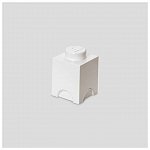Cutie depozitare LEGO patrata, 1x1, alb
