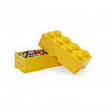 Cutie depozitare LEGO, 2x4, galben
