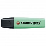 Textmarker Stabilo Boss Original Pastel, verde