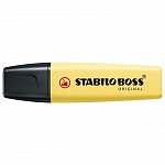 Textmarker Stabilo Boss Original Pastel, galben