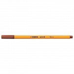 Liner Stabilo Point 88, 0.4mm, rosu sangeriu