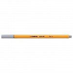 Liner Stabilo Point 88, 0.4mm, gri cenusiu