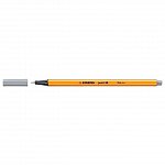 Liner Stabilo Point 88, 0.4mm, gri cenusiu