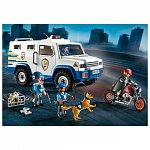 Playmobil City Action - Masina de politie blindata