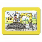 Puzzle Utilaje, 3x6pcs, plus 21-2Y