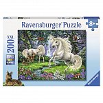 Puzzle Unicornii mistici, 200pcs, plus 8Y