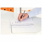 Caiet cu spira A5, PP, matematica, mov, Leitz