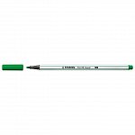 Marker varf pensula Stabilo Pen 68 Brush, verde