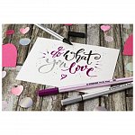 Markere varf pensula Stabilo Pen 68 Brush, set 25 culori, cutie metalica