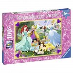 Puzzle printesele disney, 100 pcs